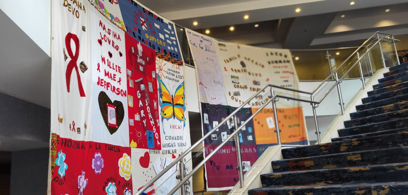 AIDS Memorial Quilt Goes South Real Health