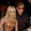 Donatella Versace and Elton John at the Elton John AIDS Foundation’s Oscar Viewing Party, March 2023