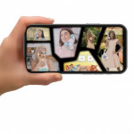 hand with phone and Oraquick: The Musical