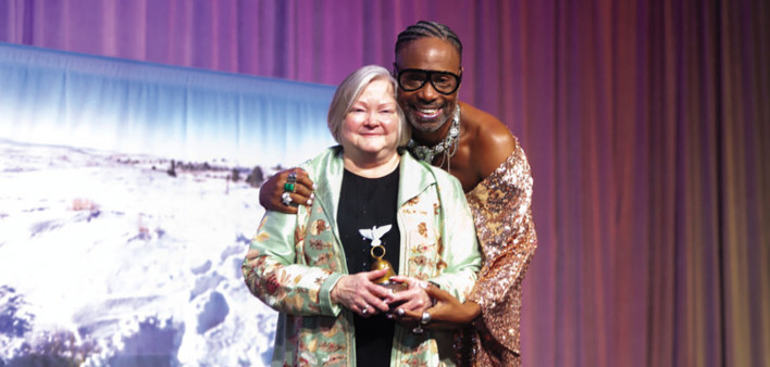 Judy Shephard and Billy Porter