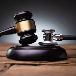 gavel and stethoscope
