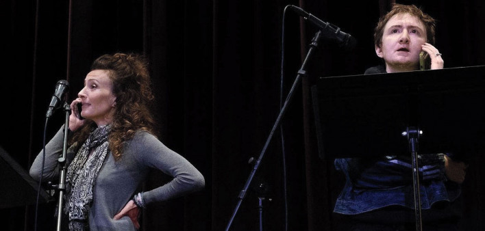 Anna Polodak (left) and Reed Northrup