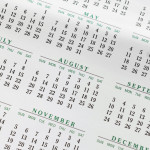 calendar month August