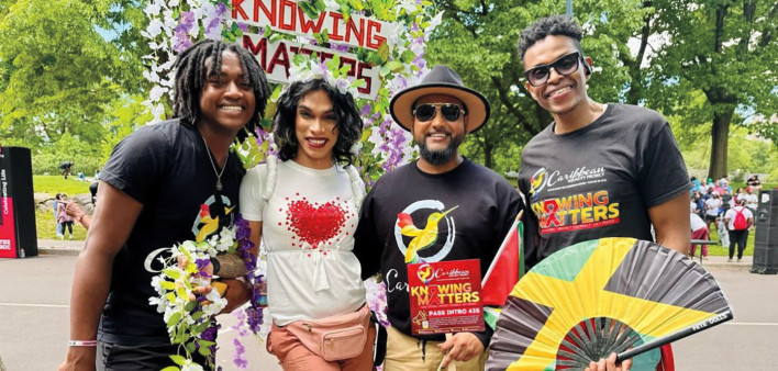 Members of AIDS Walk team  Caribbean Equality Project