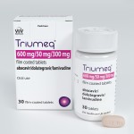triumeq bottle packaging bottle and pill