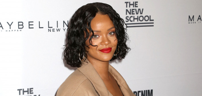 Rihanna attends the 69th annual Parsons Benefit at Chelsea Piers on May 22, 2017, in New York.